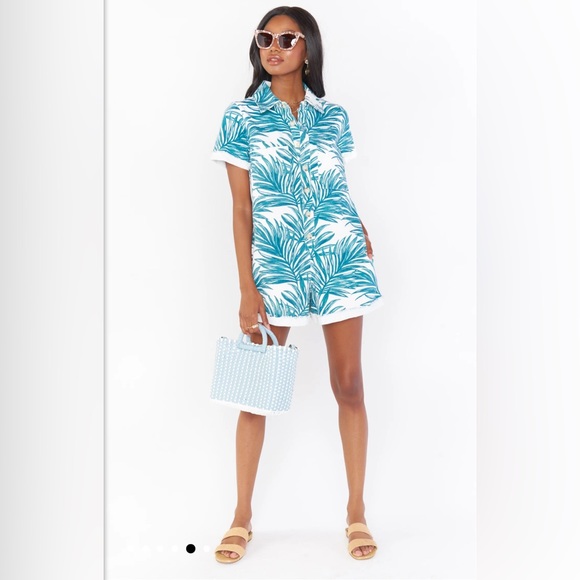 Range Romper in Oasis Palm 🌴 - Picture 2 of 9